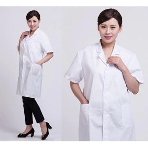Túnica Uniforme Dama Blanco Manga Corta Gran Calidad: imagen 3