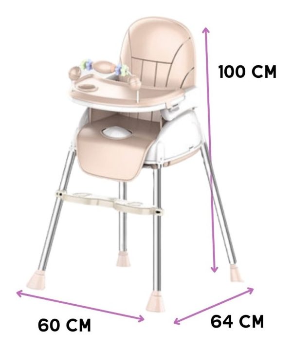 Silla 3 En 1 Comer Para Multiuso Bebe 3 En 1