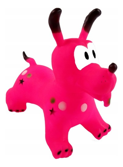 Burrito Perro Saltarin Inflable Diseño Animal Goma