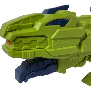 Pistola De Agua Gigante Metralleta Diseño Dinosaurio: imagen 7