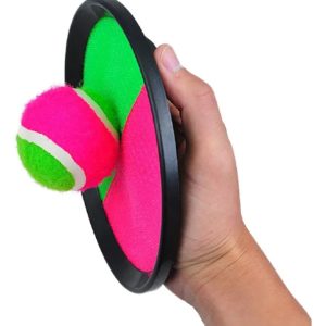 Pelota Con Velcro Atrapar Lanzamiento Al Aire Libre: imagen 3