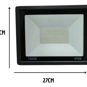 Foco Led Luminaria P Exterior 100w Ip66: imagen 2