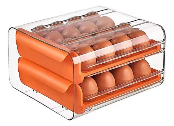 Huevera Organizador Para Huevos Práctico Para 30 Unidades