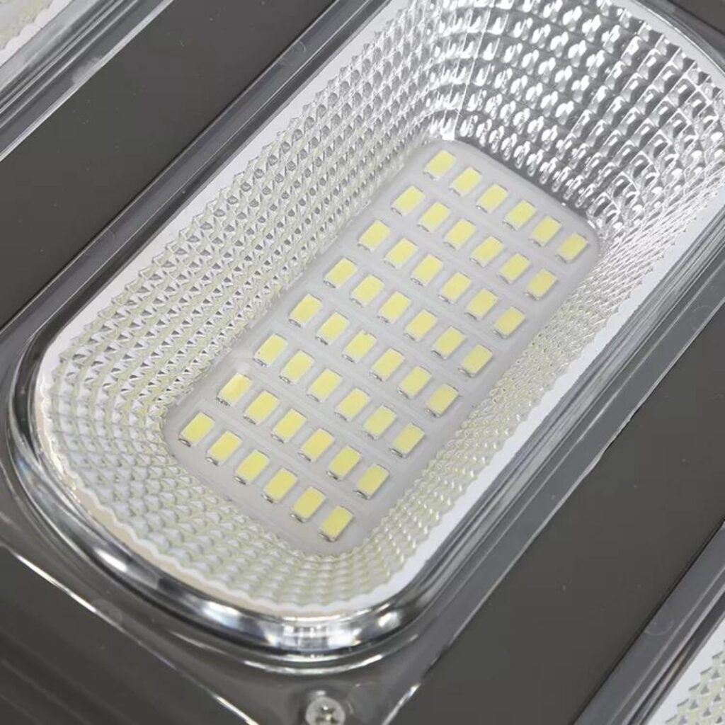 Farol Reflector Led Solar Luminaria Exterior + Control Brazo