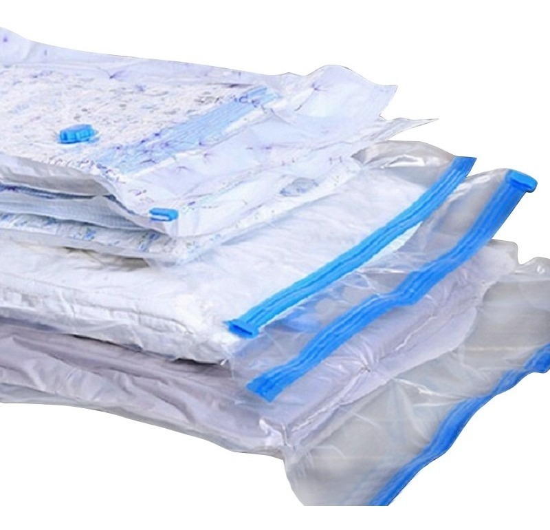 Bolsa Al Vacío Para Guardar Ropa Reducir Espacios X 3 Uds - Imagen 2