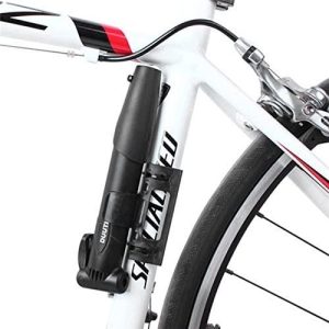 Mini Inflador Bicicleta Con Soporte Y Válvula: imagen 3