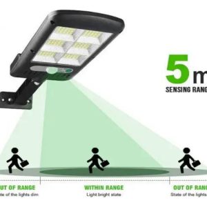 Foco Solar Led 48 Led Sensor Movimiento Exterior Control: imagen 5