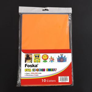 Hojas De Goma Eva Gruesas 10 Unidades Foska: imagen 3