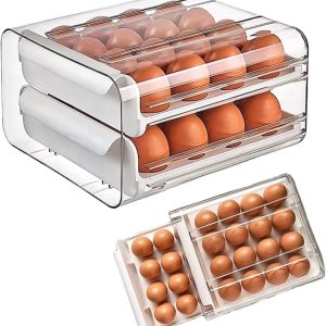 Huevera Organizador Para Huevos Práctico Para 30 Unidades: imagen 4