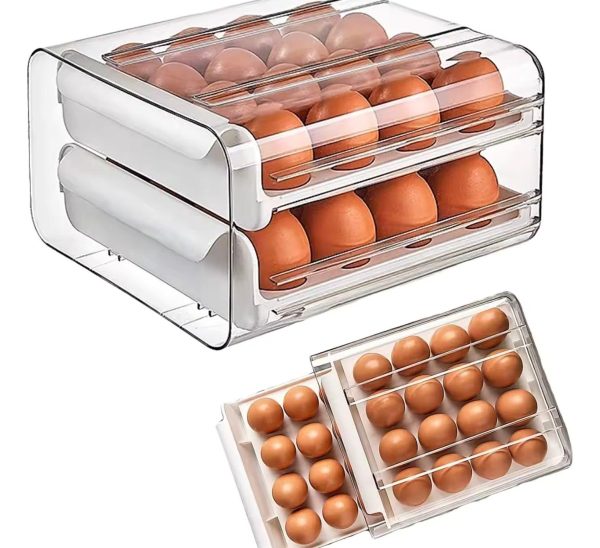 Huevera Organizador Para Huevos Práctico Para 30 Unidades