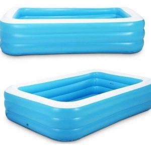 Piscina Inflable Rectangular Familiar Intime 2,62 X 1,75 X60