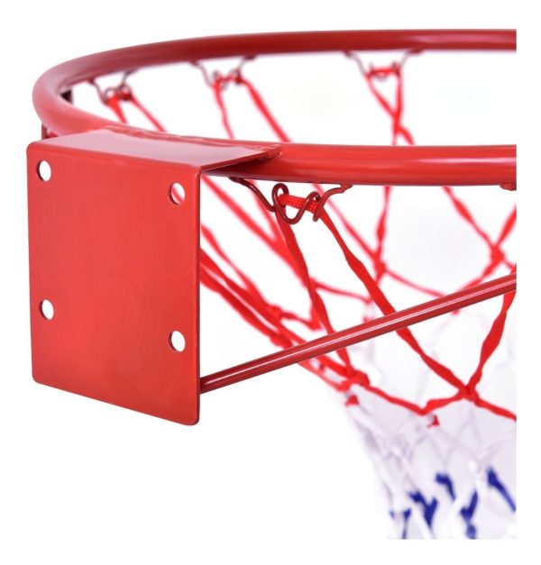 Aro De Basket Básquetbol, 45cm Diámetro Más Pelota N7 Regalo