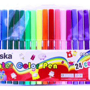 Kit 24 Marcadores Foska Base De Agua Calidad