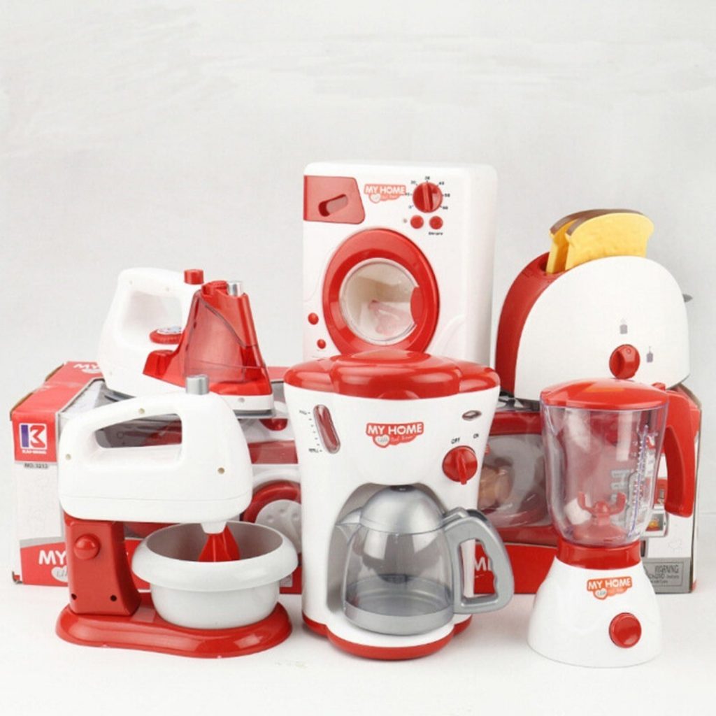 Cafetera De Juguete Utensilios Para Niños Con Luz Y Sonido