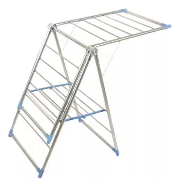 Tender De Ropa Tendedero Plegable Alta Calidad Reforzado - Imagen 3