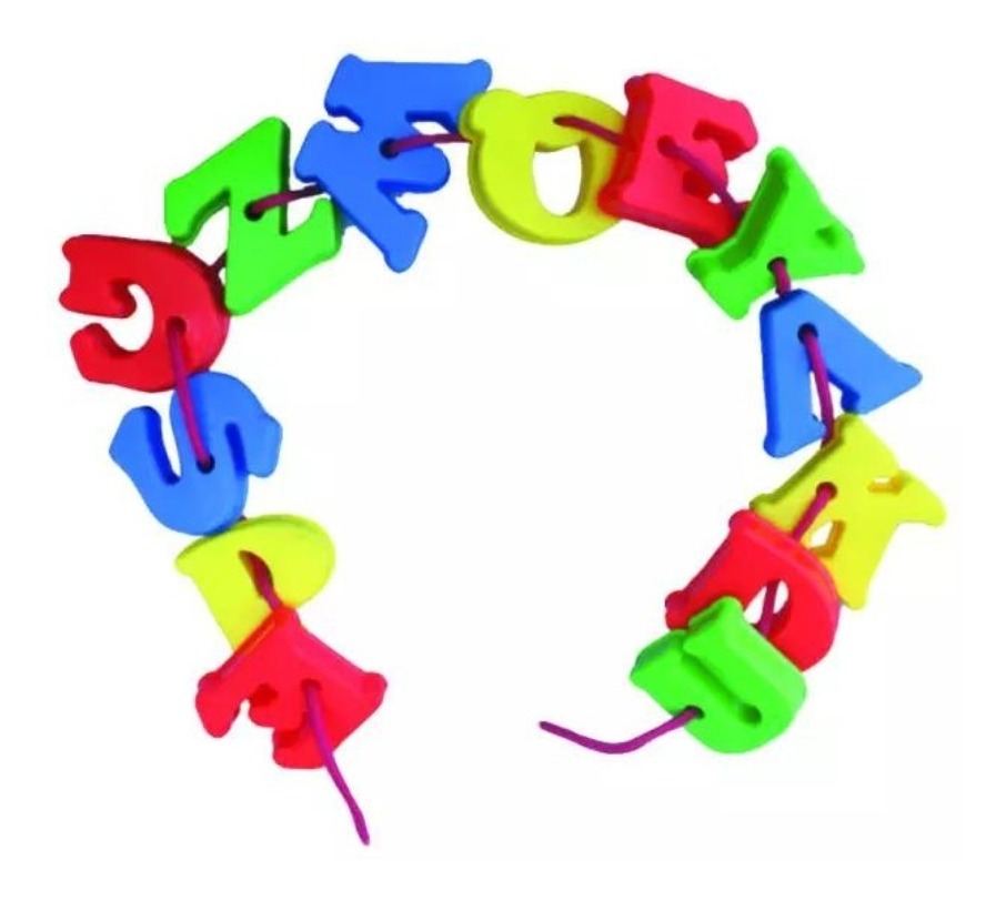 Juego De Letras Mayúsculas Didácticas En Blister
