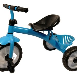 Triciclo Infantil De Metal A Pedal Con Canasto De Niño: imagen 5