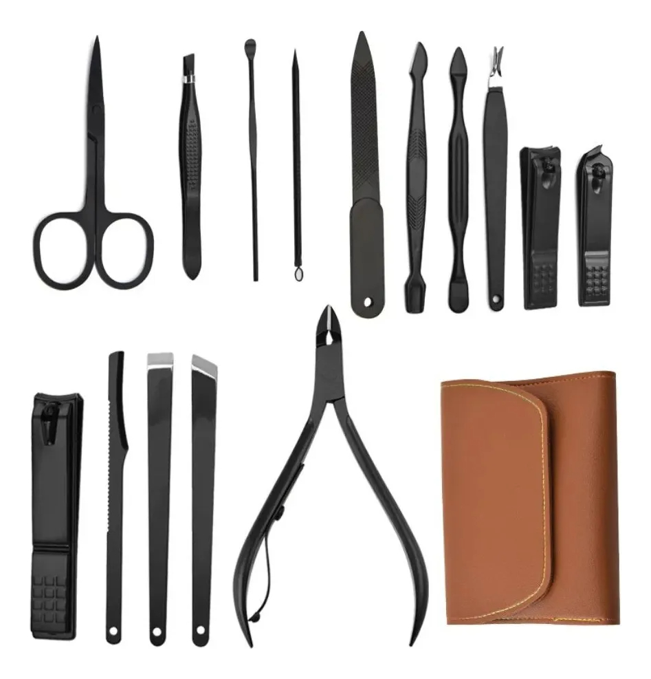 Set De Manicura Pedicura Estuche De 16 Piezas - Imagen 2