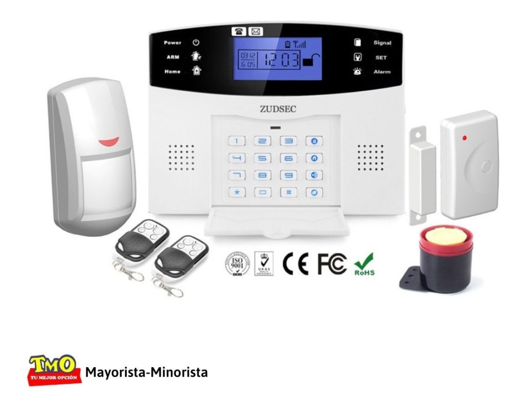 Kit Alarma Inalámbrica Casa O Comercio Gsm 3g Accesorios