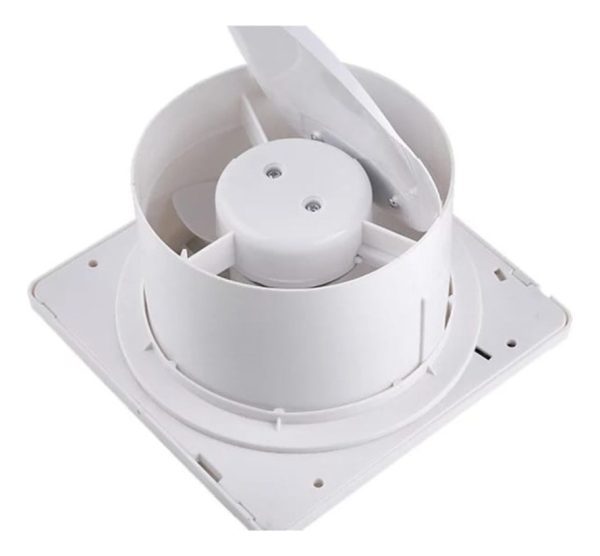 Extractor De Aire Baño Cocina 4 Pulgadas 18w 14 X 14 Cm