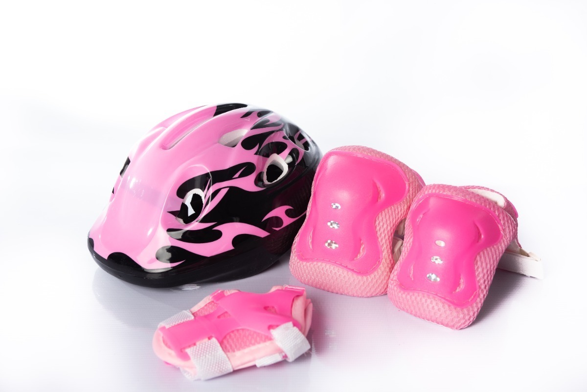 Set Proteccion Niños Casco Rodillera Coderas: imagen 2