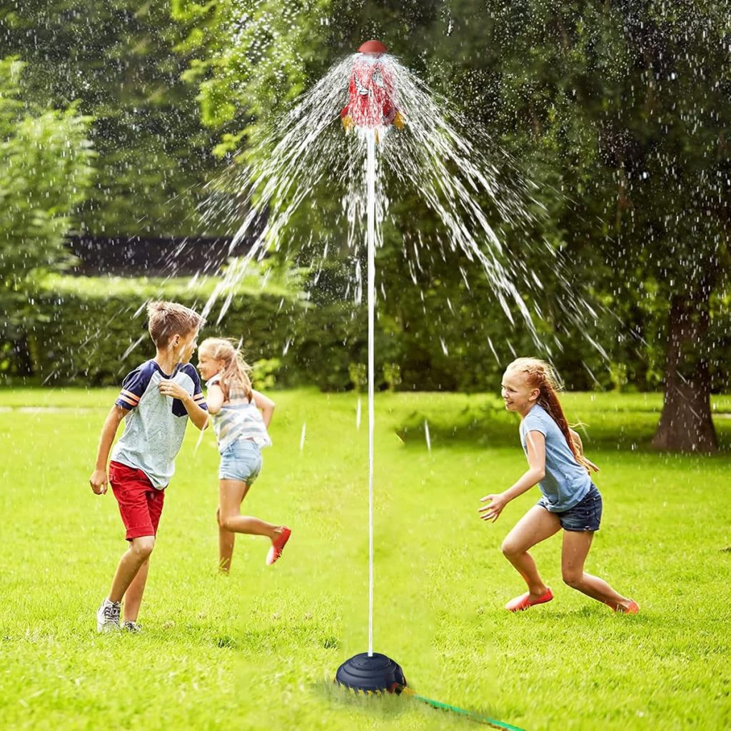 Cohete Volador Juguete Lanzacohetes Juego De Agua