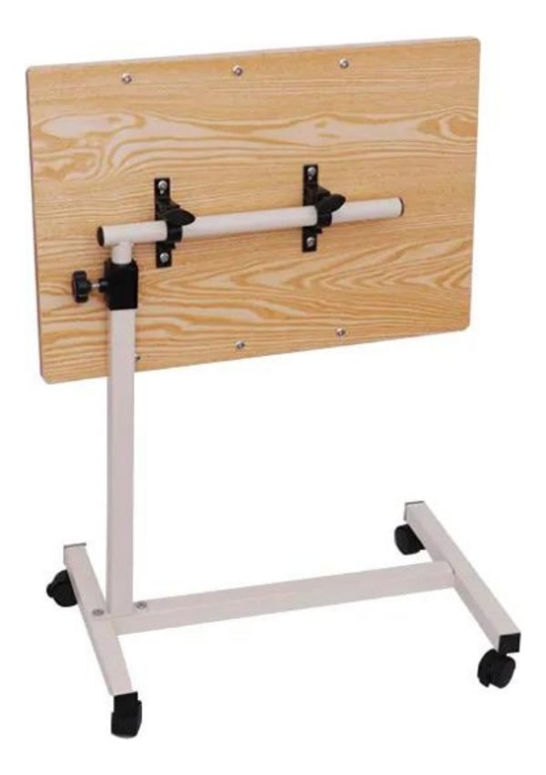 Mesa Auxiliar De Comer Lateral Con Ruedas Notebook Laptop - Imagen 2