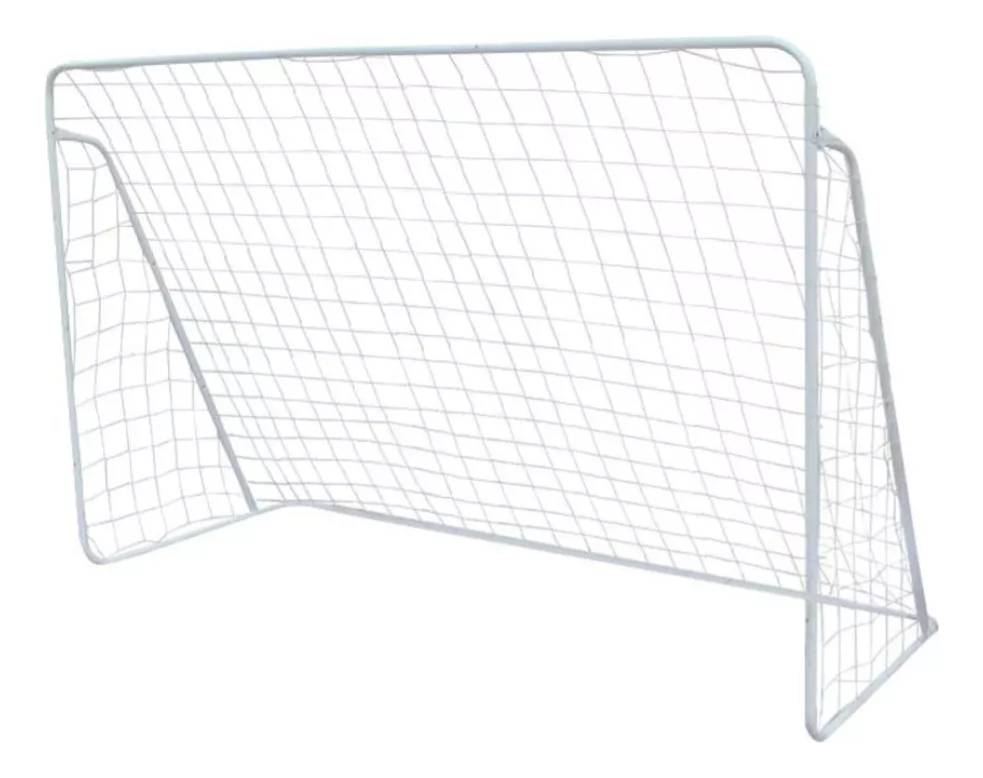Arco De Futbol Metal Con Red Adulto Y Niños 182 X 122 Cm: imagen 1