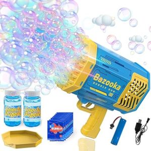 Burbujero Pistola Burbujas Bazooka Gigante Eléctrico: imagen 5