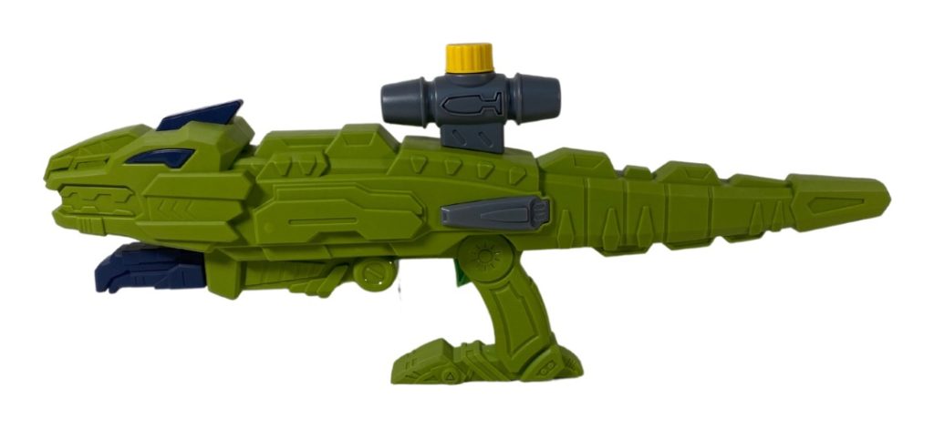 Pistola De Agua Gigante Metralleta Diseño Dinosaurio