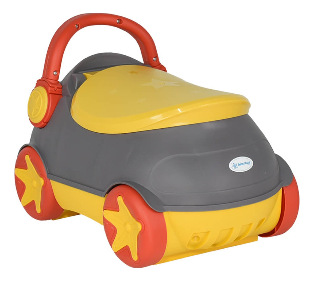 Pelela Inodoro Infantil Bebés Niños Forma De Autito - Imagen 10