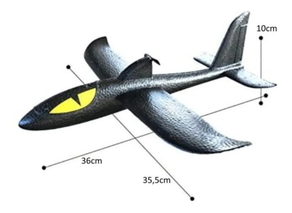 Avión De Juguete, Planeador De Espuma Para Armar