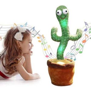 Cactus Bailarin Con Música Canciones Repite Voces Luces: imagen 3