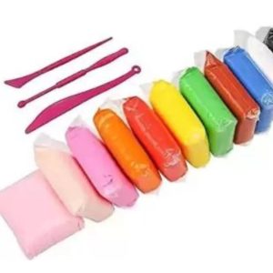 Clayclown Masa Para Moldear Arcilla Ultraligera Multicolor 36 Piezas Cuchillo: imagen 2