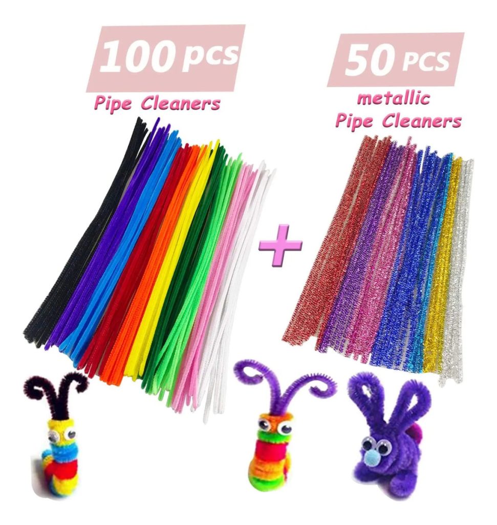 Kit Manualidades 1200 Piezas Artesano Set Arte Decoración