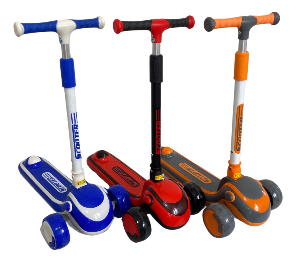Scooter Monopatin Tripatin Con Luz Y Bluetooth Resistente: imagen 2