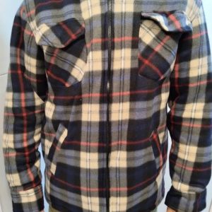 Campera Hombre Leñadora Polar Forrada En Corderito Calidad: imagen 2