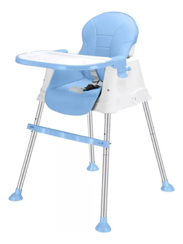 Silla 3 En 1 Comer Para Multiuso Bebe 3 En 1 Celeste: imagen 1