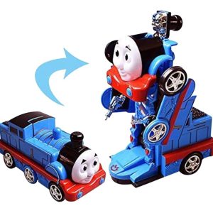 Transformer Robot Tren Con Luz Y Sonido