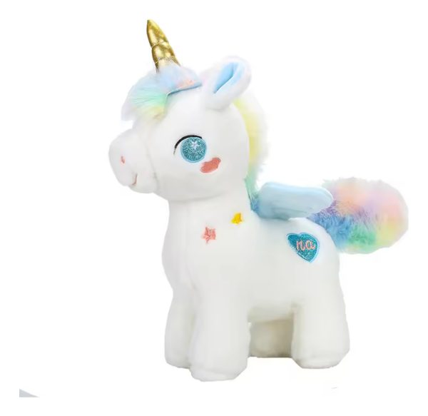 Peluche Unicornio Fantasía Almohada Infantil Suave
