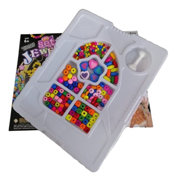 Juego Set Kit Para Armar Pulseras Collares Modish