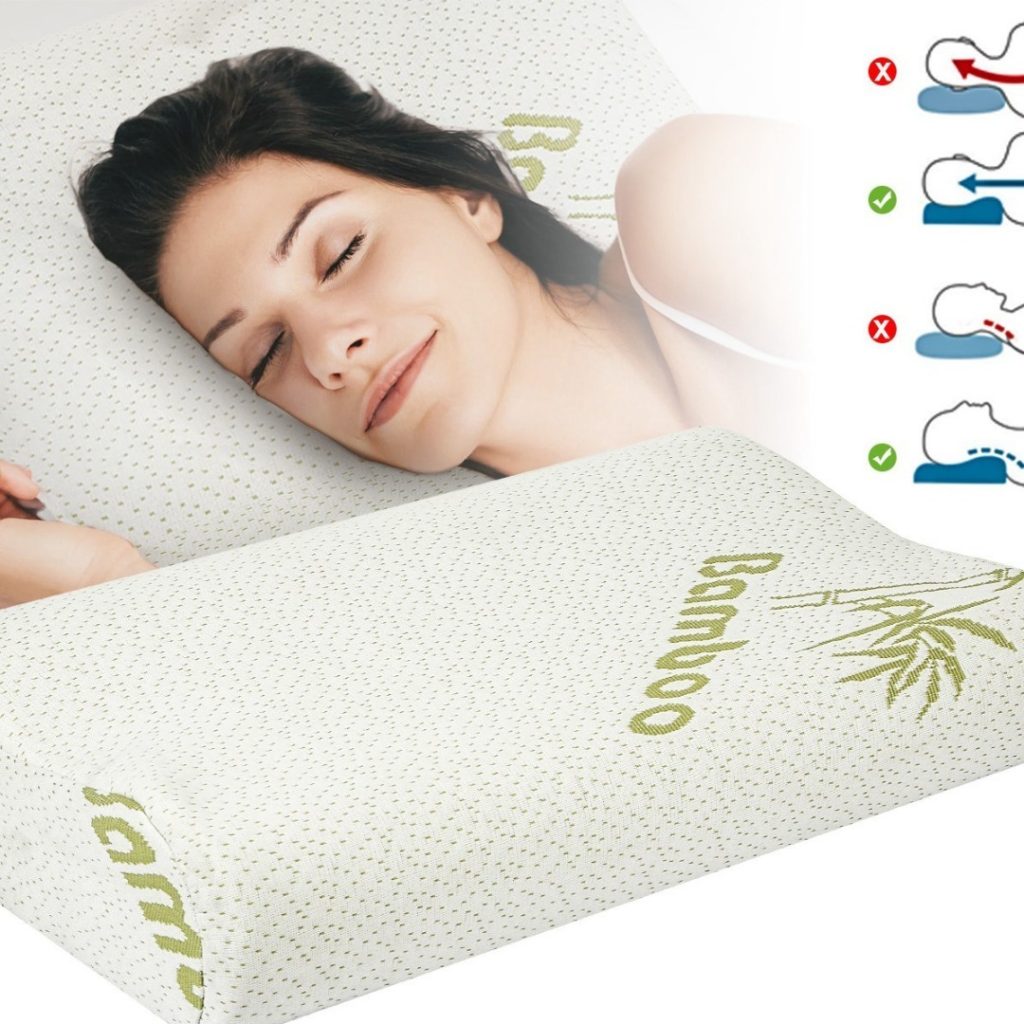 Almohada Viscoelástica Memoria Cervical Bamboo Calidad