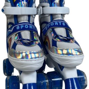 Patin Artistico Ajustable Con Luces Cuatro Ruedas Infantil: imagen 3