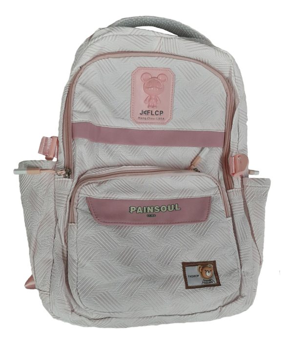 Mochila Escolar Con Relieve Calidad Reforzada