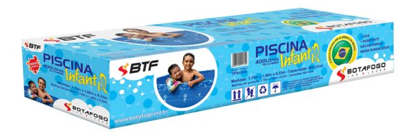 Piscina Estructural Botafogo Con Capacidad De 400 Litros