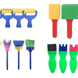 Kit Pintura Set Arte Pinceles Cepillo Rodillos Infantil: imagen 3