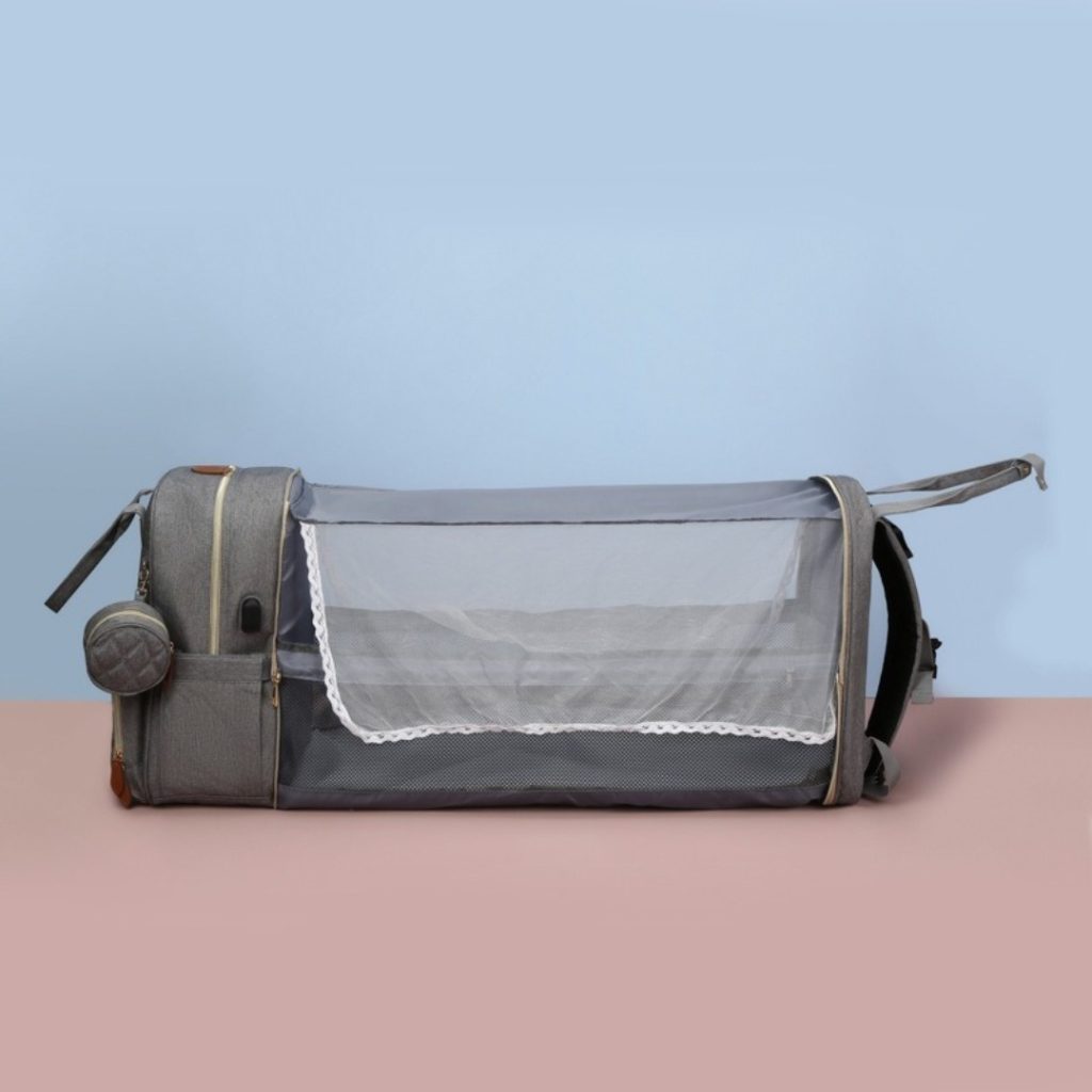 Bolso Mochila Maternal Cuna Bebé Cambiador Calidad