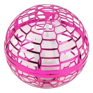 Bola Spinner Drone Mágica Voladora Pelota Flynova Luz Led