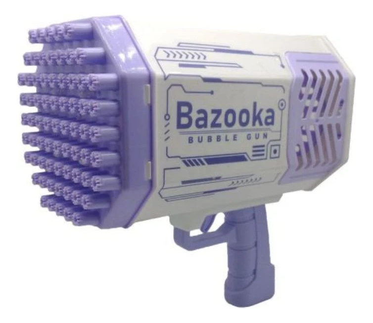 Burbujero Pistola Burbujas Bazooka Gigante Eléctrico