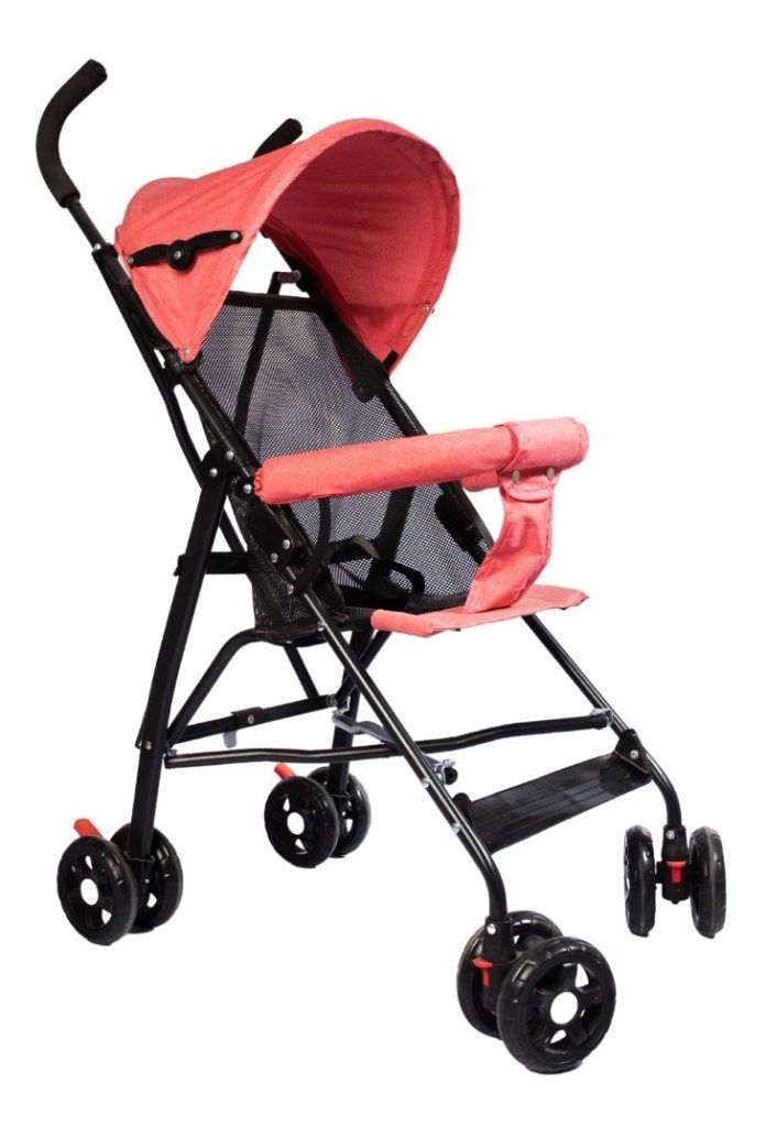 Coche Para Bebé Tipo Paragüitas 8 Ruedas Resistente Liviano